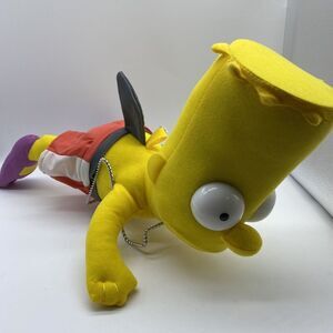 The Simpsons Plush‎ Bart Swim Beach Shark Toy 2017 Stuffed Doll